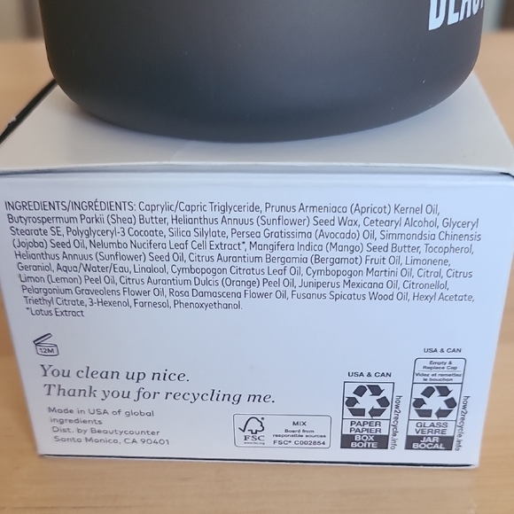 Beautycounter Gray and Gold Cleansing Balm - Picture 3 of 6